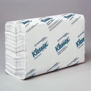 Kleenex Towel C-Fold Disposable 40% Recycled Fiber White 2400/Cs