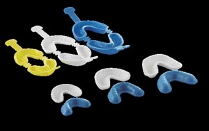 MEDICOM DENTI-CARE DISPOSABLE FLUORIDE GEL TRAYS- HINGED, 10029-LUN