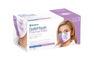 Safe-Mask Premier Elite Earloop Level 3 Lavender 50Bx Safe-Mask Premier Elite Earloop Level 3 Lavender 50Bx