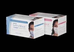 Safe-Mask Premier Elite Earloop Level 3 Pink 50Bx