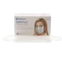 Safe-Mask Premier Elite Earloop Level 3 White 50Bx Safe-Mask Premier Elite Earloop Level 3 White 50Bx