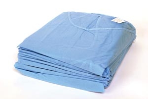 Medicom Isolation Gown Regular Blue 10Bg