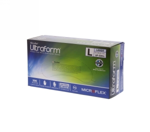 Ultraform PF Nitrile Exam Glove (L) 300Bx