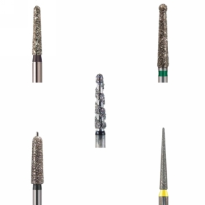 Microcopy - NeoDiamond Round End Taper Friction Grip Single Use Diamond Bur - Round End Taper 1116.8 Coarse