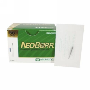 Microcopy - NeoBurr Carbide Bur Friction Grip - Pear FG 330