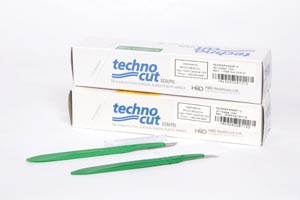 MYCO TECHNOCUT DISPOSABLE SCALPELS, 6008T-12