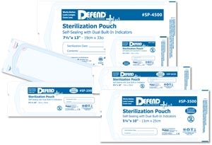 MYDENT Self-Seal Sterilization Pouches 2.75" x 10" 200Bx