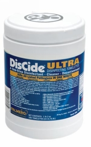 DisCide Ultra Wipes Large 160/Can