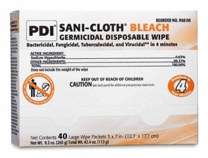 PDI SANI-CLOTH PRIME GERMICIDAL DISPOSABLE WIPE, H06182