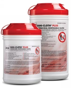 PDI SANI-CLOTH PLUS GERMICIDAL DISPOSABLE CLOTH, Q85084