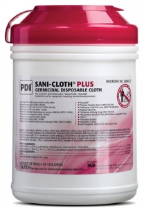 Sani-Cloth Plus Large Surface Wipes 160Tb