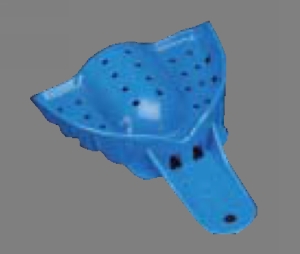 Excellent #3 Medium Upper Perforated Impression Trays, pack of 12, Plasdent, IT-MU