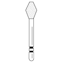 Two Striper Diamonds Fiction Grip Coarse 234C 5Pk