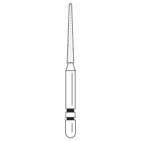 Premier - Two Striper Curettage K Diamond Friction Grip Burs - 763.10