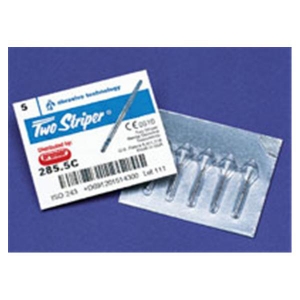 Premier - Two Striper Cylinder Egg Diamond Friction Grip Burs - 262.6.5C
