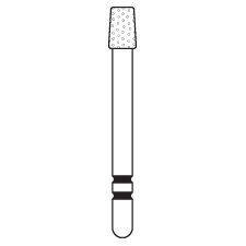 Premier - Two Striper KR Taper Diamond Friction Grip Burs - 712.3CKR