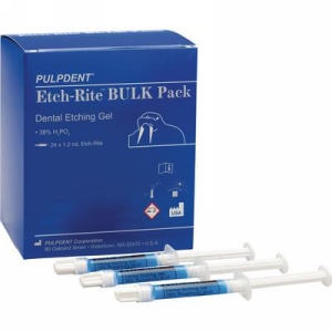 Etch-Rite Gel Syringes 1.2ml Bulk 24Pk