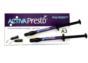 Activa Presto Universal Stackable Composite A3 1.2mL Syringe 2Pk