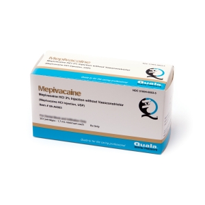 Quala Mepivacaine HCI Injection (GOLD/BLUE BOX) 3% W/O Vasoconstrictor