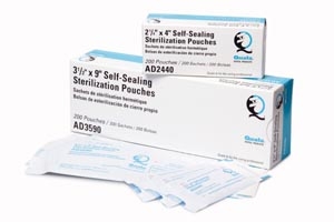 Quala Sterilization Pouch 3-1/2" x 5-1/4" 200Bx