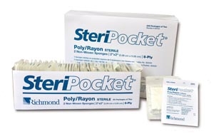 RICHMOND STERIPOCKET SPONGES, 303120