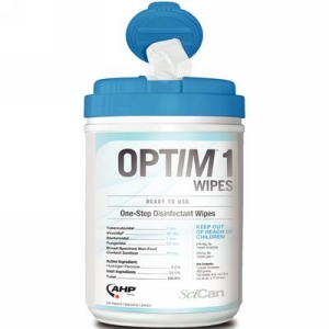 Optim 1 Wipes 10 x 10 60Tub