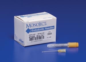 Monoject Endodontic Irrigation Needle 23g X 1-1/4" 25/Box, Covidien/Kendall Healthcare, 8881471232