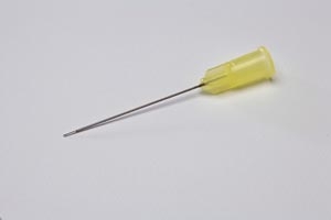 Monoject Blunt Cannula Yellow Hub 27ga 1.25 25/Box"