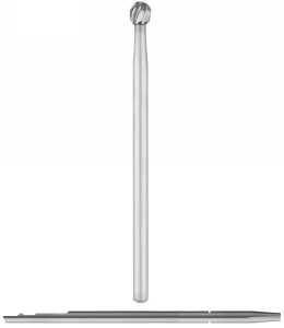 ORAL SURGERY CARBIDE 8 44.5MM - SHANK 4 - STERILE 10 PACK