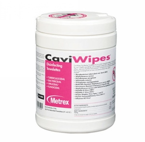 CaviWipes Disinfectant 6 x 6.75 (L) 220Cn