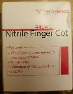 TECH-MED - Nitrile Finger Cots - X-Large