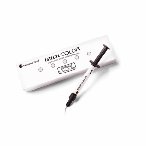 Tokuyama - Estelite Color (Dark Brown) Syringe + Tips