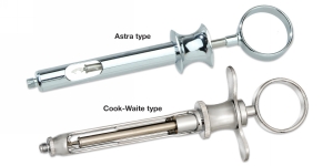 Aspirating Syringe - Vista "C-W" type