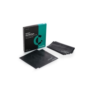 HySolate Latex Dental Dam 6x6 Black Printed Medium 360/Pk