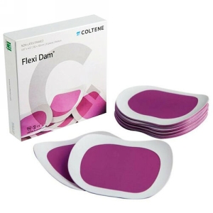 Hygenic Framed Non-Latex Flexi Dam Medium Purple 20Bx