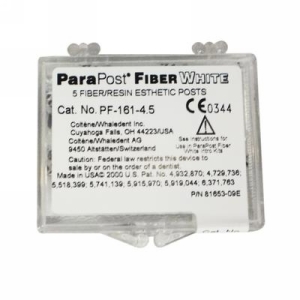 Parapost Fiber Size 4.5 White Refill 5Pk