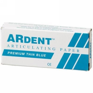 Whip Mix Premium Thin Blue Articulating Paper Strips, 14 books/box, Whip Mix, 60000