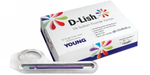 D-Lish 5% Sodium Fluoride Varnish Assorted 50Pk