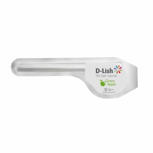D-Lish 5% Sodium Fluoride Varnish Green Apple 200Bx