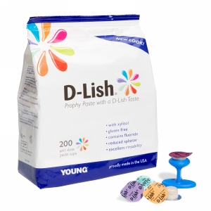 D-Lish Prophy Paste Fresh Strawberries Medium 200Bx