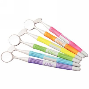 Crystal HD #5 Neon Assorted Mouth Mirrors Pack of 12