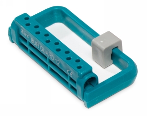 12-Hole Steri-Bur Guard Green, Zirc, 50Z406D