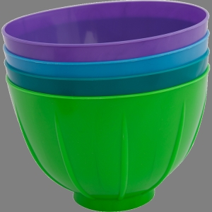 Mighty Mixer Bowl (Assorted 36pk), Zirc, 50Z505ASTD