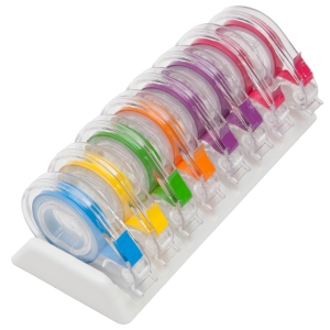 Zirc - EZ-ID Self-Adhering Tape System Kit Assorted Pastel