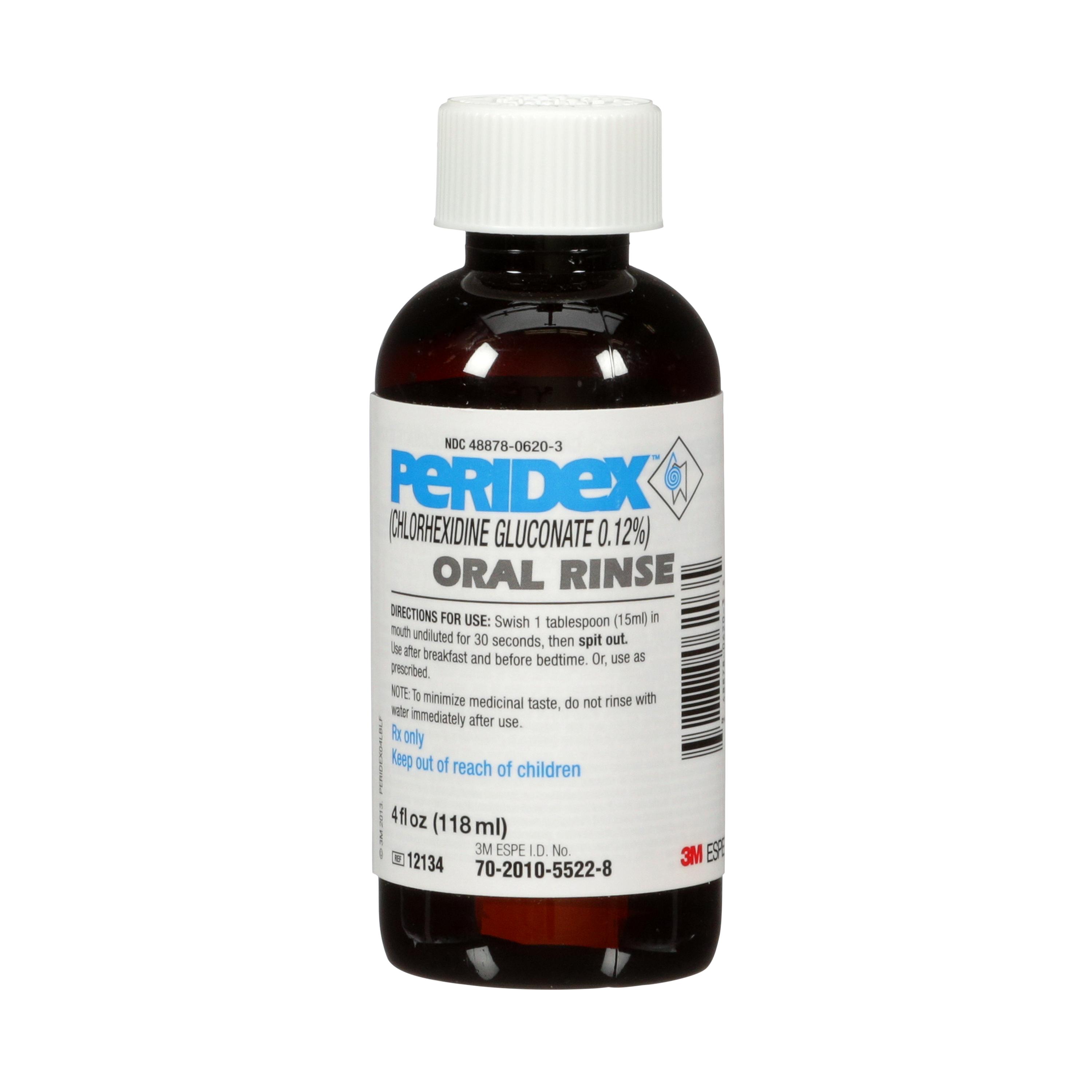 3M Peridex 0.12% Chlorhexidine Rinse 4oz Ea