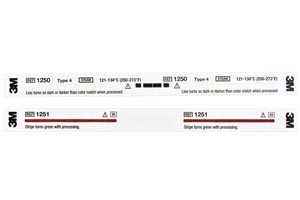 3M COMPLY EO & STEAM CHEMICAL INDICATOR STRIPS, 1250