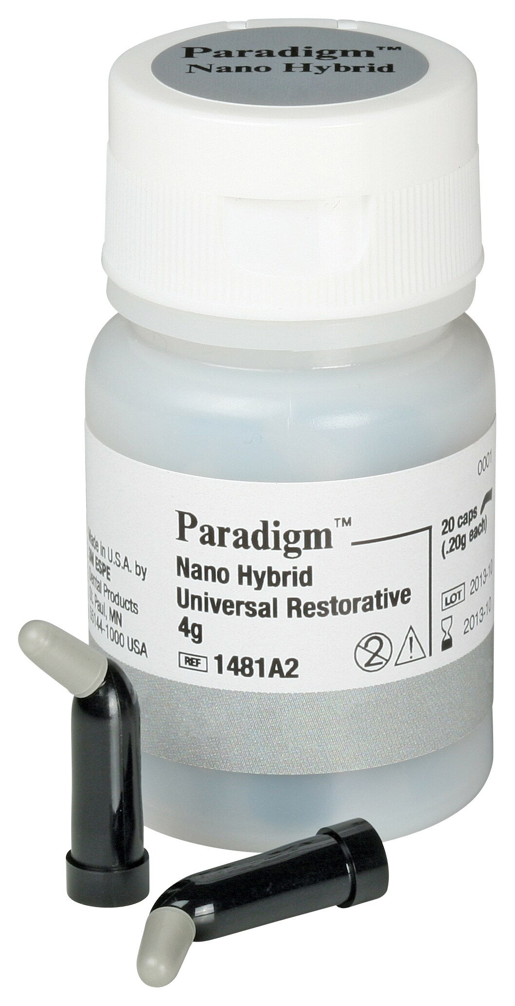 Paradigm Nano Hybrid Universal Restorative A2 Capsules 20Pk