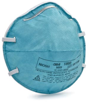 3M N95 Particulate Respirator Mask Cone Molded 20Bx