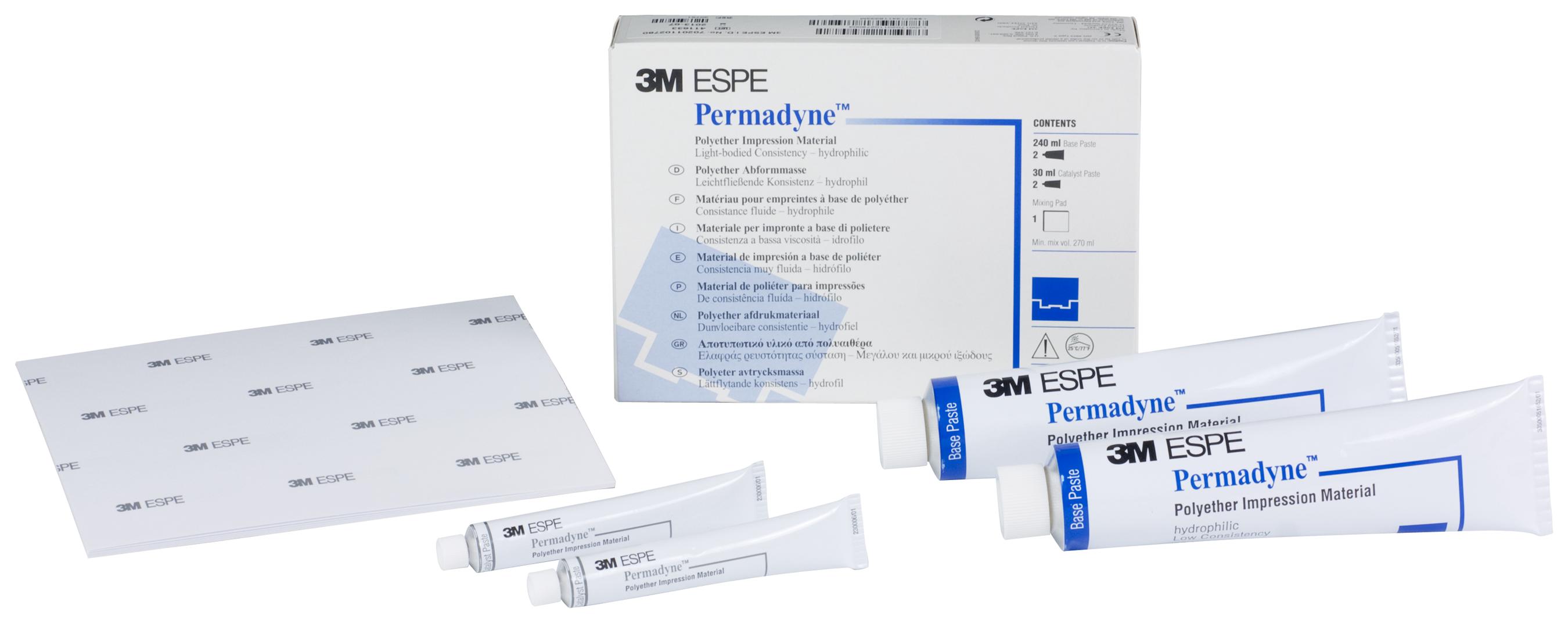3M Permadyne Light Body Polyether Impression Material Refill, 30751