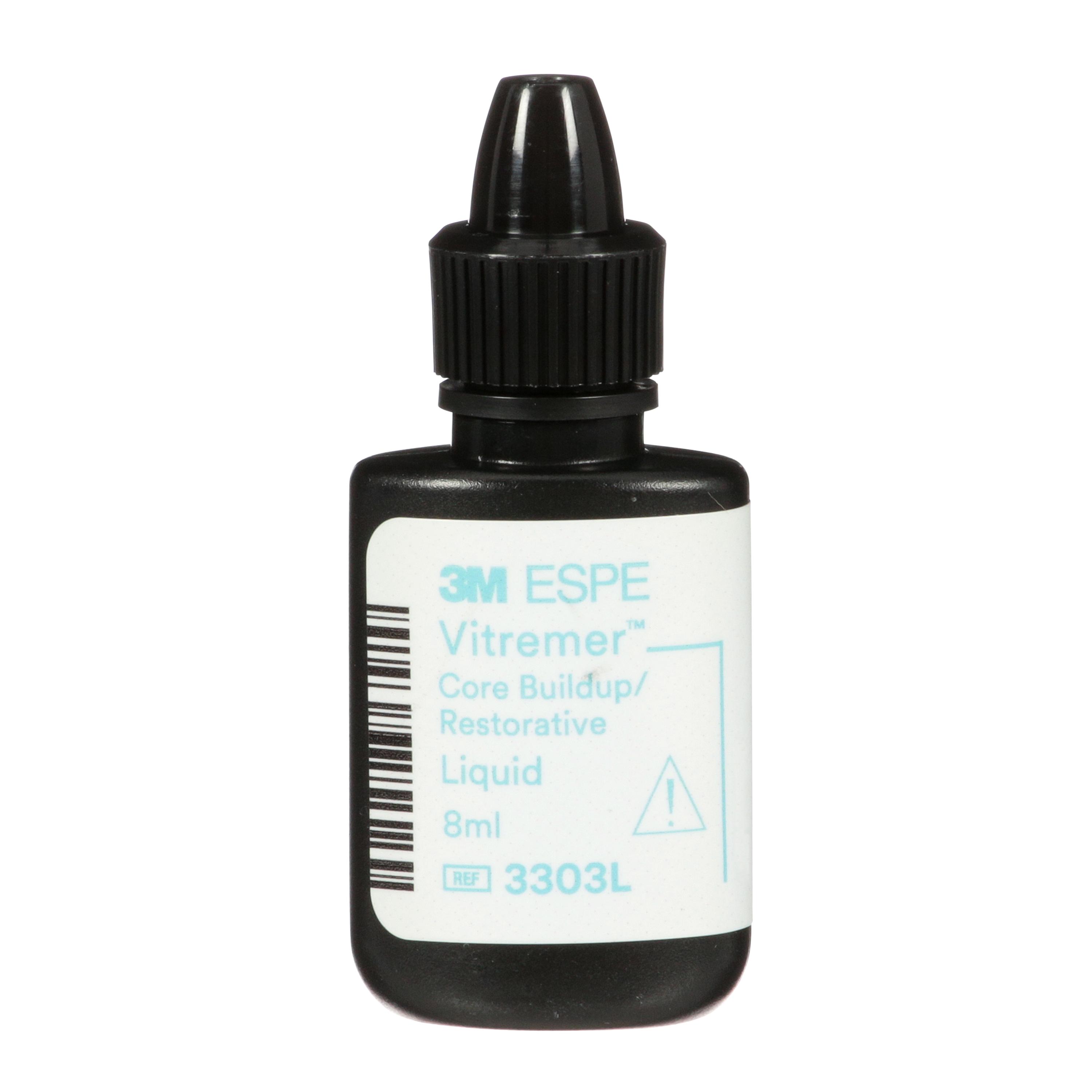 3M Vitremer Core Buildup/Restorative Liquid Refill, 3303L, 8 mL